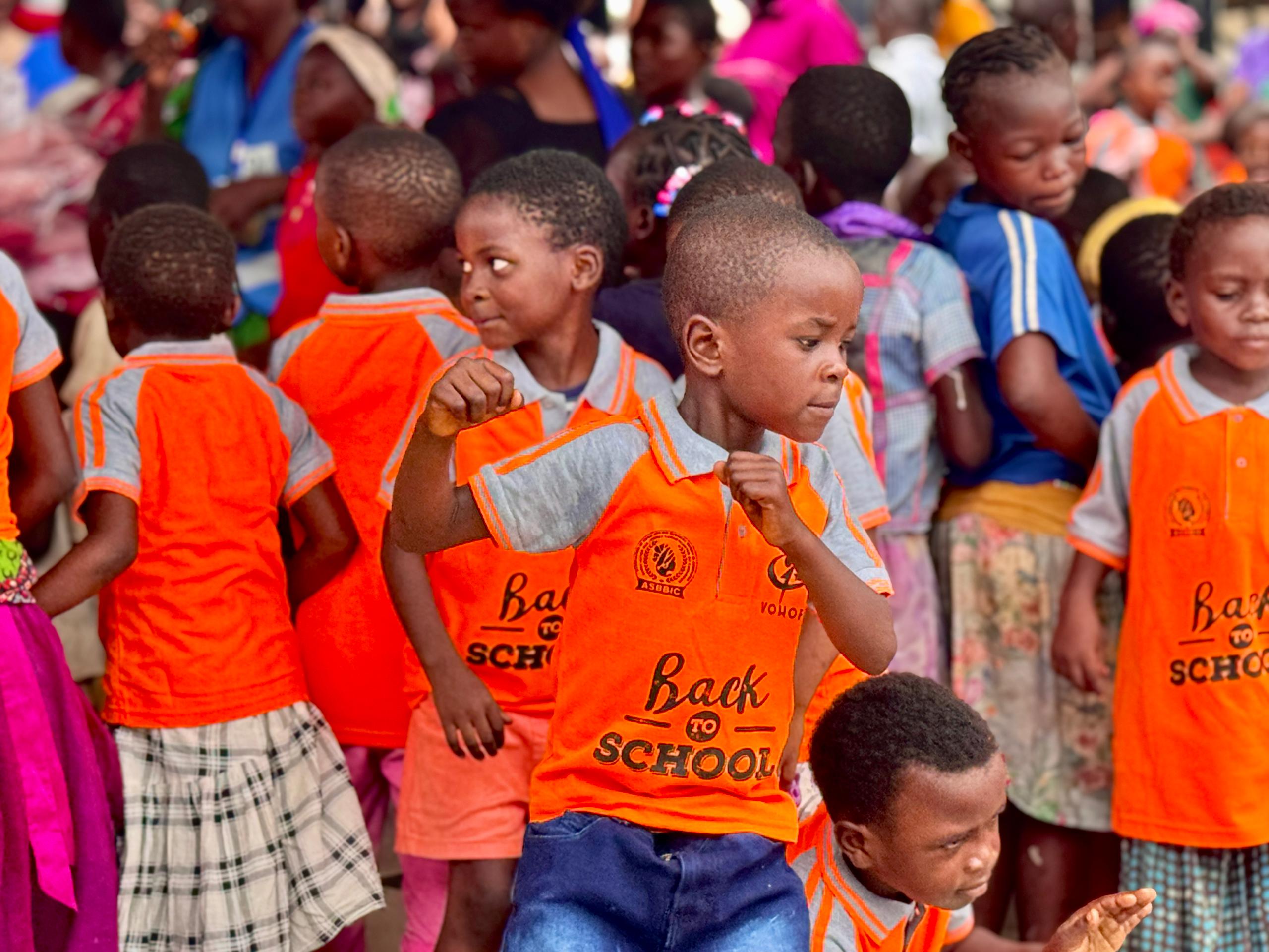 Marie returned to school with support from VOHOF