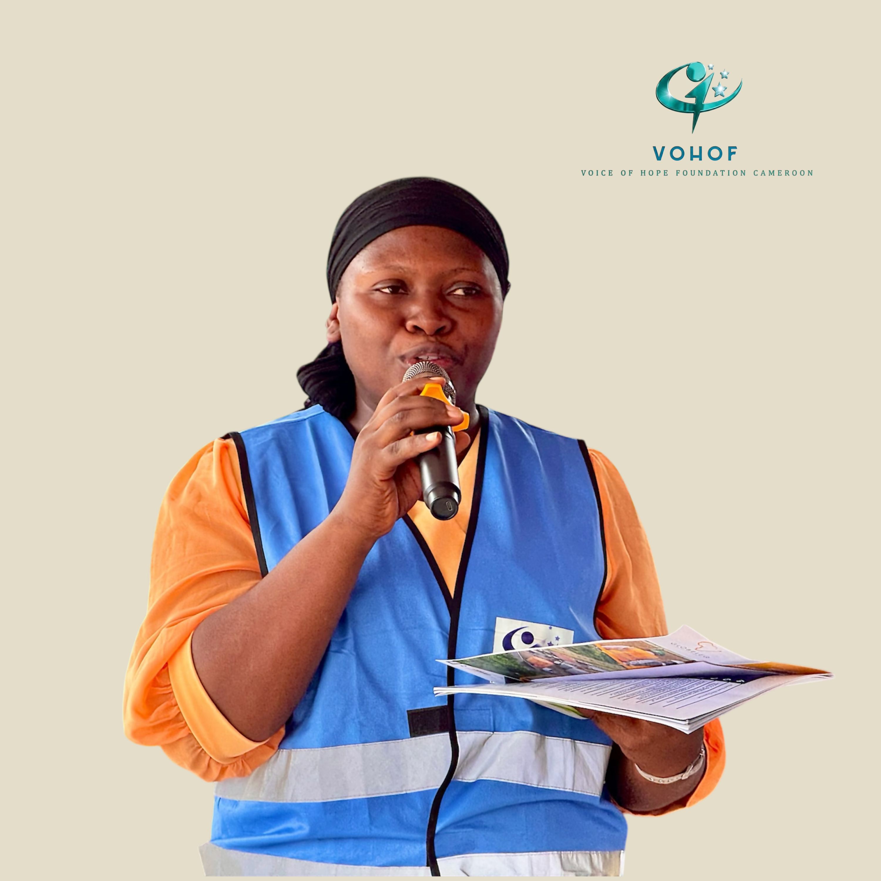 Dr. Nayah Gazelle Abang, Founder and President of Voice of Hope Foundation
